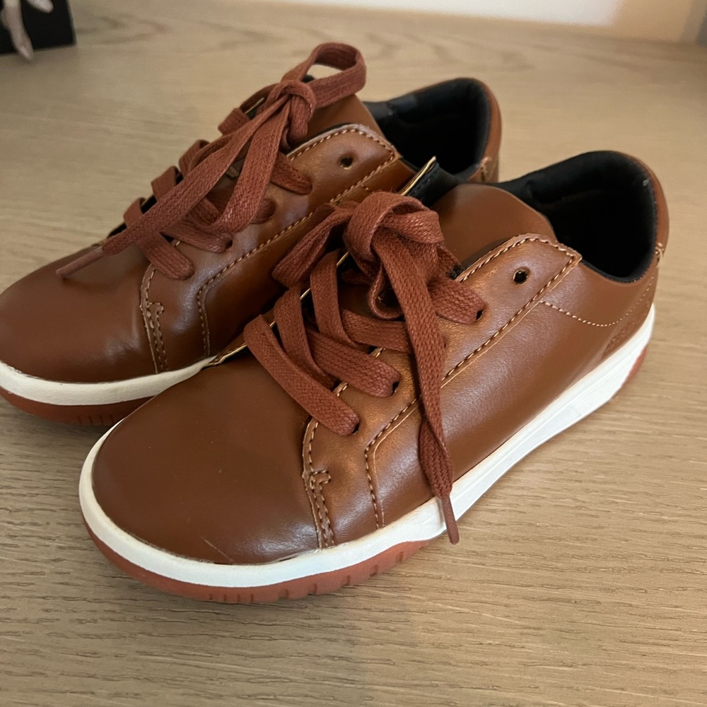 Kenneth Cole Reaction Brown Kids Sneakers